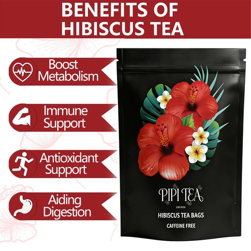 Pipi tea organic hibiscus - hibiscus,