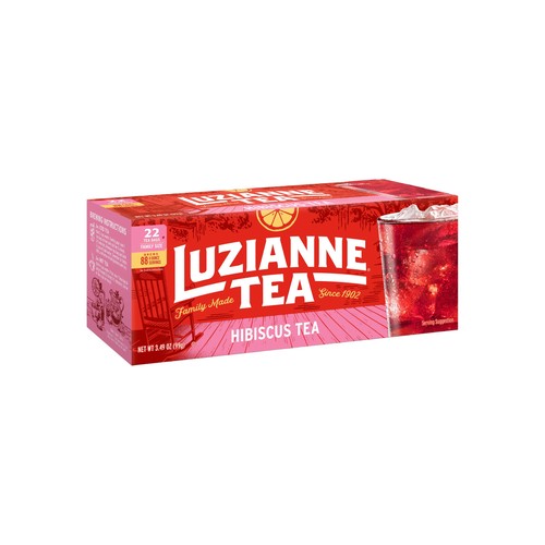 Unsweetened hibiscus iced tea - unsweetened,