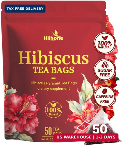 Hibiscus tea bags - tea, bags,