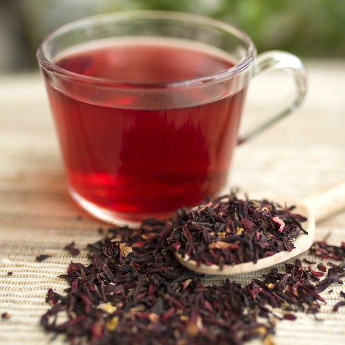 Hibiscus herbal tea organic - herbal,